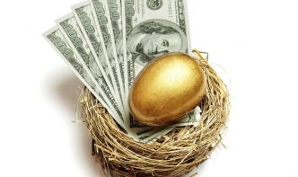 nest egg and money
